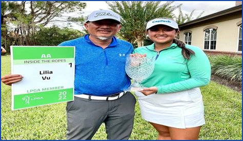 Lilia Vu parents: Kieu Thuy, Douglas Vu